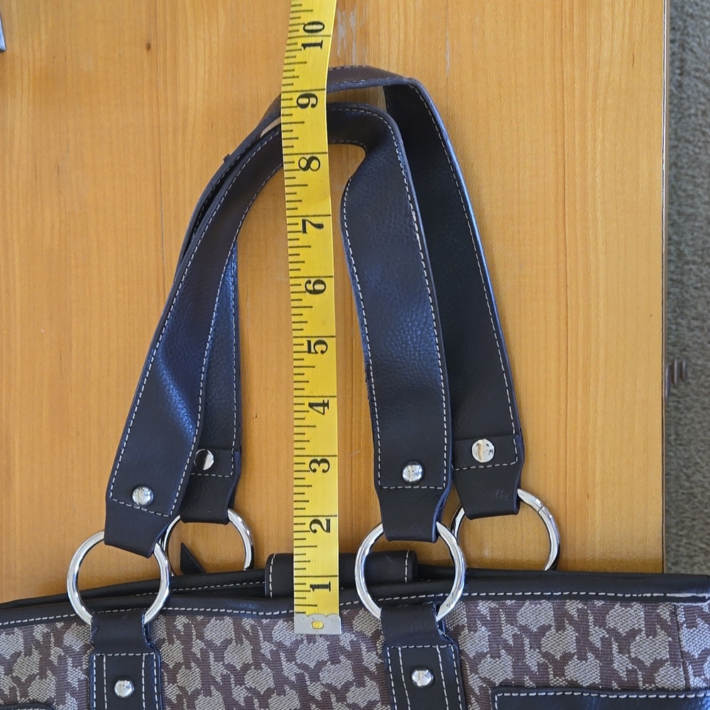 New York & Company Brown Signature Tote Bag - Picture 13 of 13